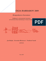 Archeologia Barbarov 2009 - Hospodarstvo Germanov