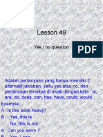 Lesson yes-no question.ppt