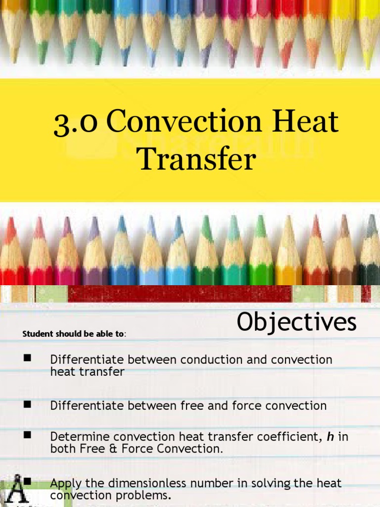 3.0 Convection Heat Transfer | PDF | Boundary Layer | Heat Transfer