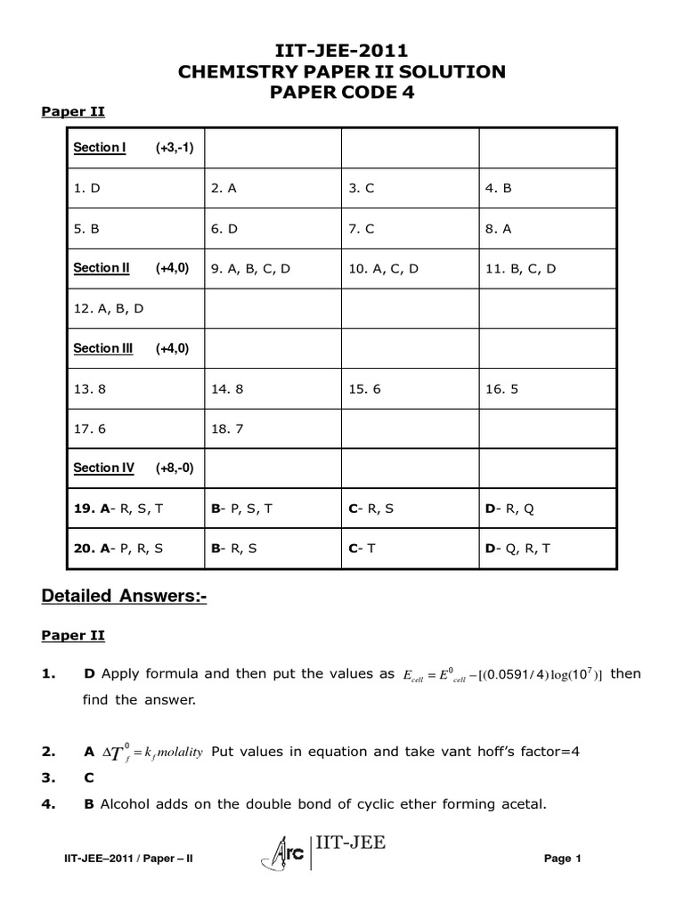 IITJEE Paper 2 Solutions Electric Field Mechanics