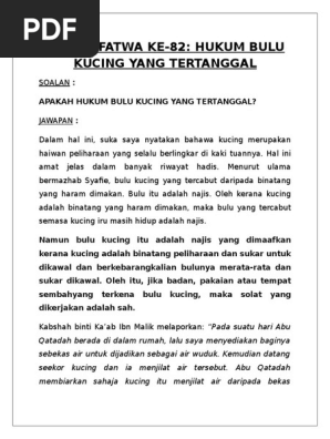 Hukum Bulu Kucing  PDF