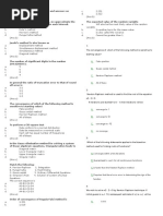 Download Multiple Choice Questions Numerical Methods by kim SN333160420 doc pdf