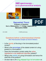 Prof. B.R.thorat - 1H NMR Spectroscopy - Copy