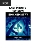 Biochemistry Last Minute Revision PDF