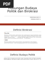 Download Budaya Politik Dan Birokrasi by MayaTerry007 SN333164509 doc pdf