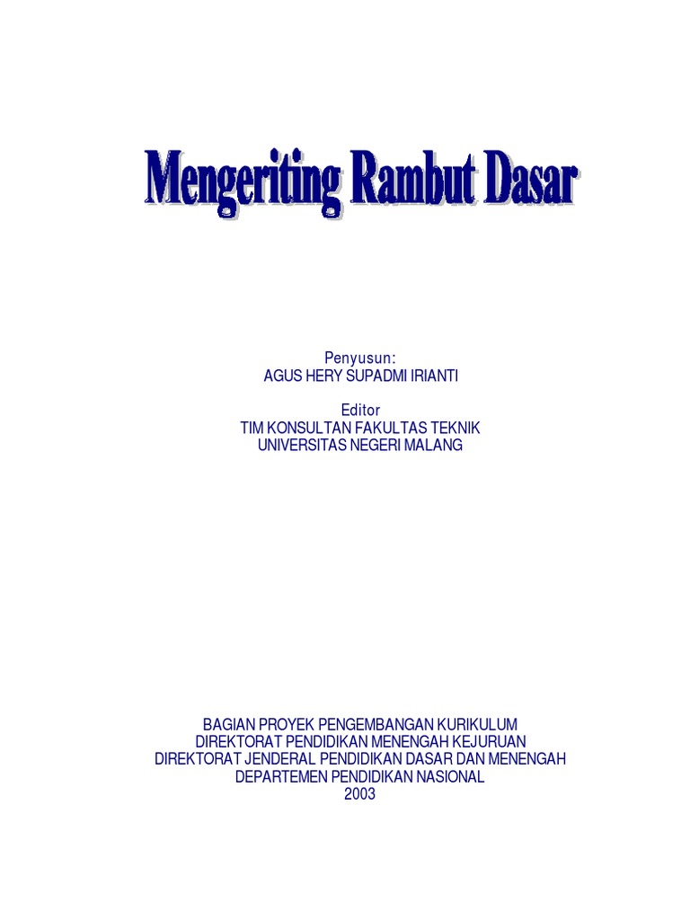 Mengeriting Rambut Dasar