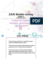 ZAIN Mobile Money: A Driver For Financial Inclusion and Economic Development