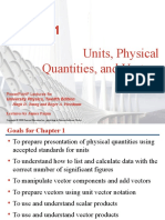 Physical Quantities and Fundamental Units