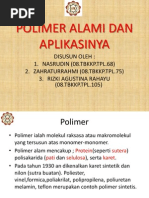 Download Polimer Alami Dan Aplikasinya by gamasurya SN33316872 doc pdf