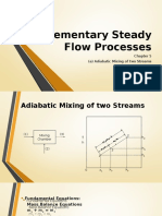 Adiabatic Mixing of Streams Example