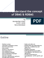DBMS & RDBMS: Understanding the Concept