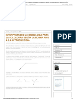 Interpretando La Simbología para La Soldadura Según La Norma Aws A 2