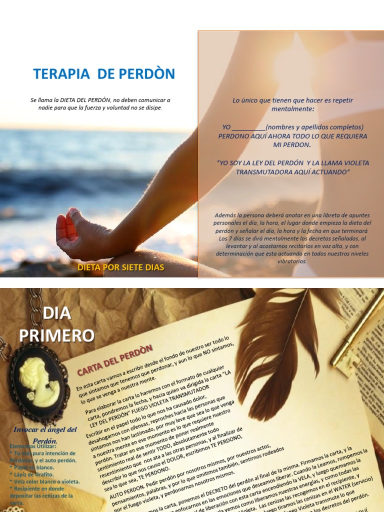 Terapia Del Perdon Perdón Adultos Prueba