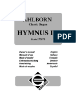 Ahlborn Hymnus IV - Manual de Usuario