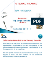 Curso Tecnologia - Cap. 1 Semana 03 Ajustes y Tolerancias