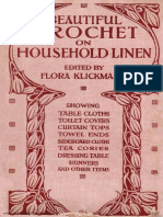 Beautiful Crochet on Household Linen (1916) - Klickmann Flora