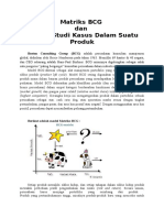 Matriks BCG Dan Contoh Studi Kasus Dalam Suatu Produk