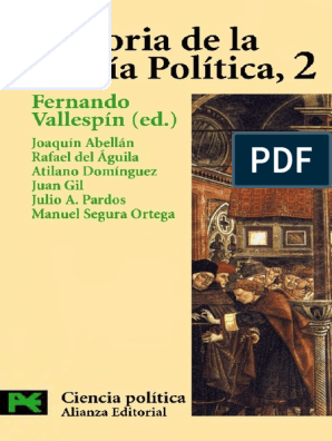 Vallespin, F. - Historia de La Teoría Politica 2 | PDF