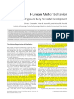 Einspieler_Journal of Psychology 2008 Prenatal Origin and Early Postnatal Development