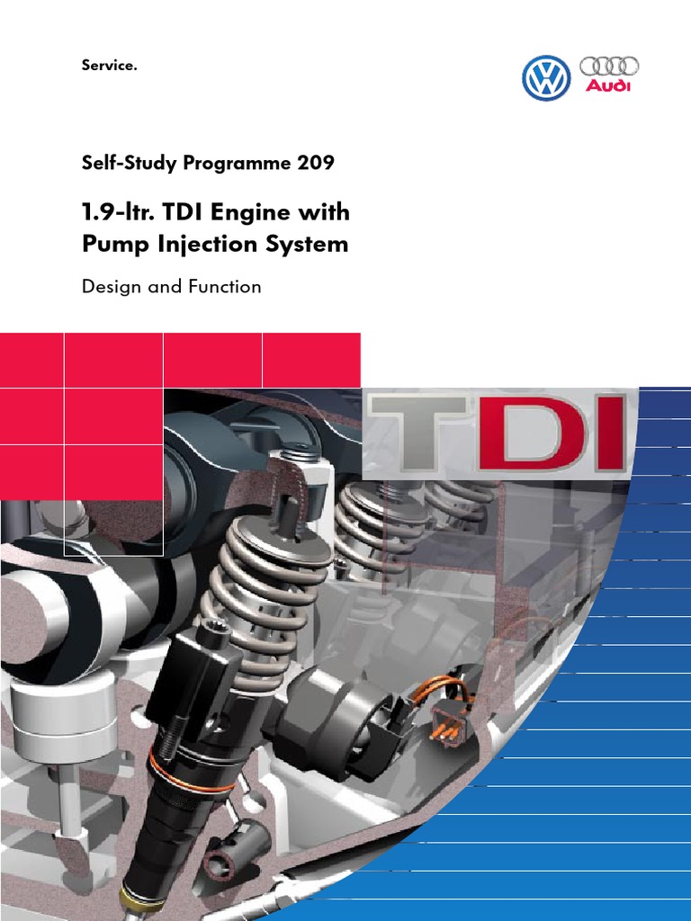 1.9TDI Engine With Pump Injection System PDF | PDF | Fuel Injection ...