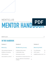 Menticlub Mentor Handbook