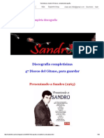 Todo Musica - Sandro 47 Discos, Completa Discografía