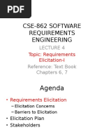 SRE - Week - 5 - Requirement Elicitation Process