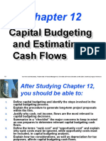 CH 12 Capital Budgeting and Estimating Cash Flows