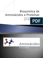 Bioquímica de Aminoácidos e Proteínas com Prof Serlyjane