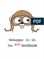 Webapp With Golang Anti Textbook