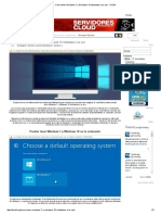 Cómo Tener Windows 7 y Windows 10 Instalados a La Vez