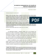 RBDC-16-193-Artigo Thiago Felipe S. Avanci (a Colisao de Direitos Fundamentais)