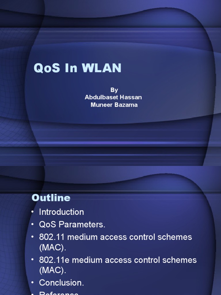 QoS in IEEE 802.11 WLAN Standards | PDF | Ieee 802.11 | Quality Of Service
