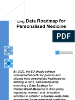 EAPM Big Data Roadmap For Personalised Medicine