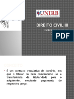 Direito Civil - Contrato de Compra e Venda