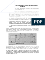 Resistencia Nominal A Flexion EN VIGAS