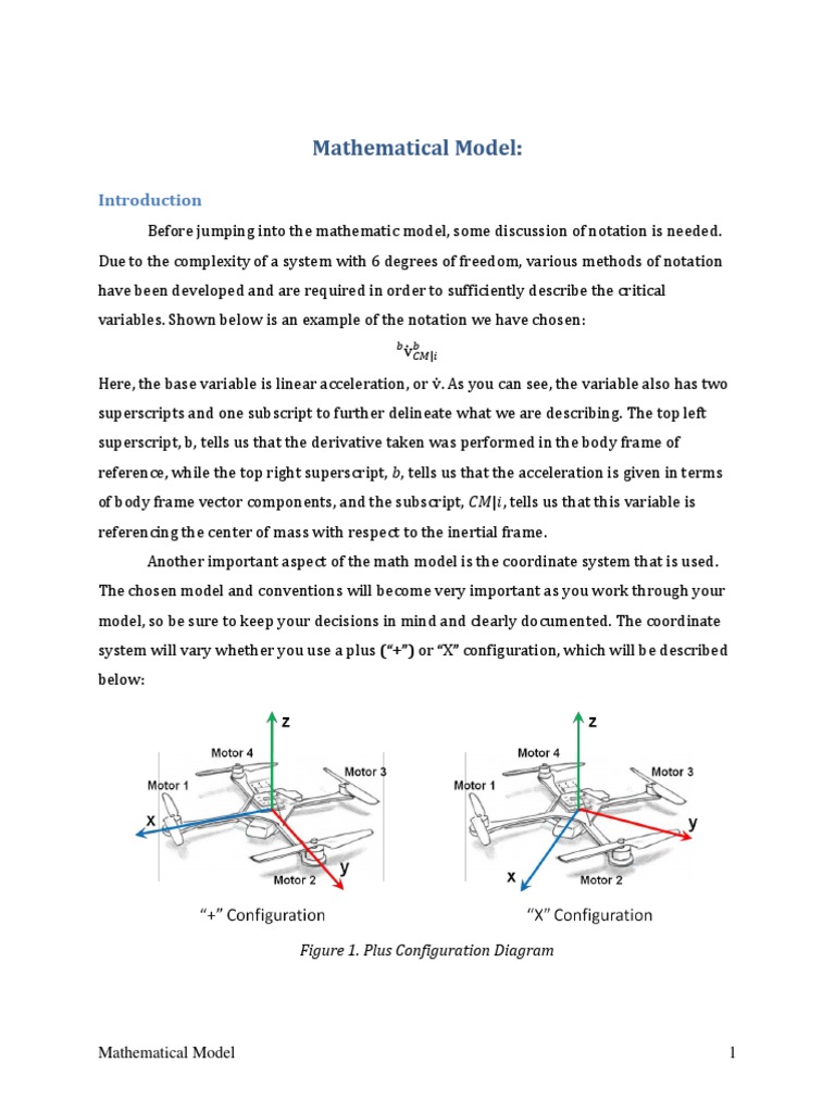 Mathematical Model PDF | PDF | Rotation | Torque