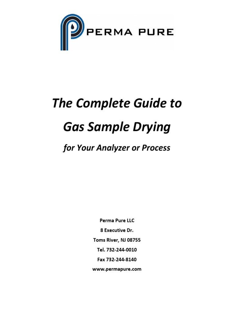 The Complete Guide to Gas Sample Drying Gases Clothes Dryer