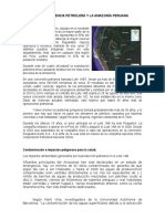 La Dependencia Petrolera y La Amazonía Peruana