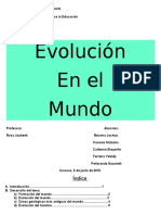 Evolucion en el mundo.docx