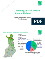 Ecological Planning of Sate Owned Forest, Petri Heinonen