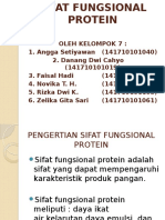 Kel 7 Sifat Fungsional Protein