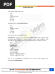 Contoh Surat Peringatan Kerja SP 1 2 3
