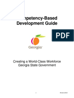 Competency Based Development Guide
