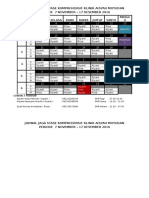 JADWAL JAGA KLINIK