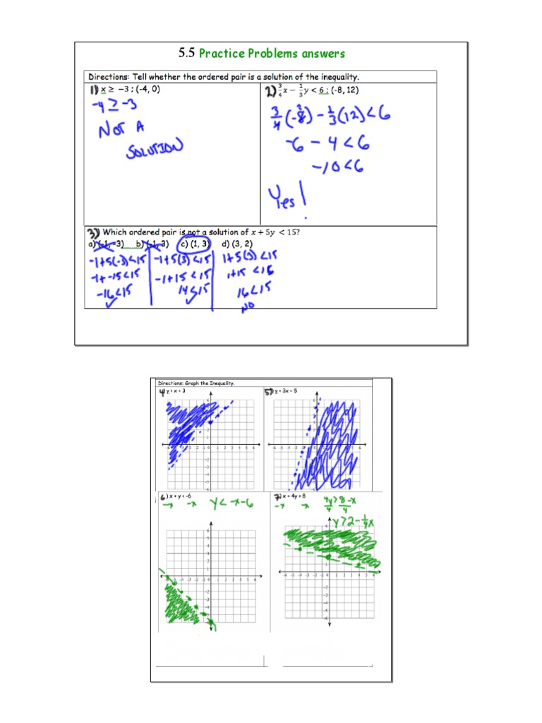 7.5 Practice Problems Answers | PDF