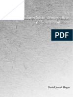 Indicadores Socio-Demograficos de Sustentabilidade - HOGAN, D. J., 2004