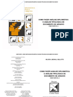 Como Fazer Análise Diplomática e Análise Tipológica de Documento de Arquivo