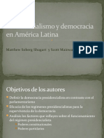 Presidencialismo y democracia en América Latina