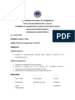 Forma de Reporte de Un E.M.O